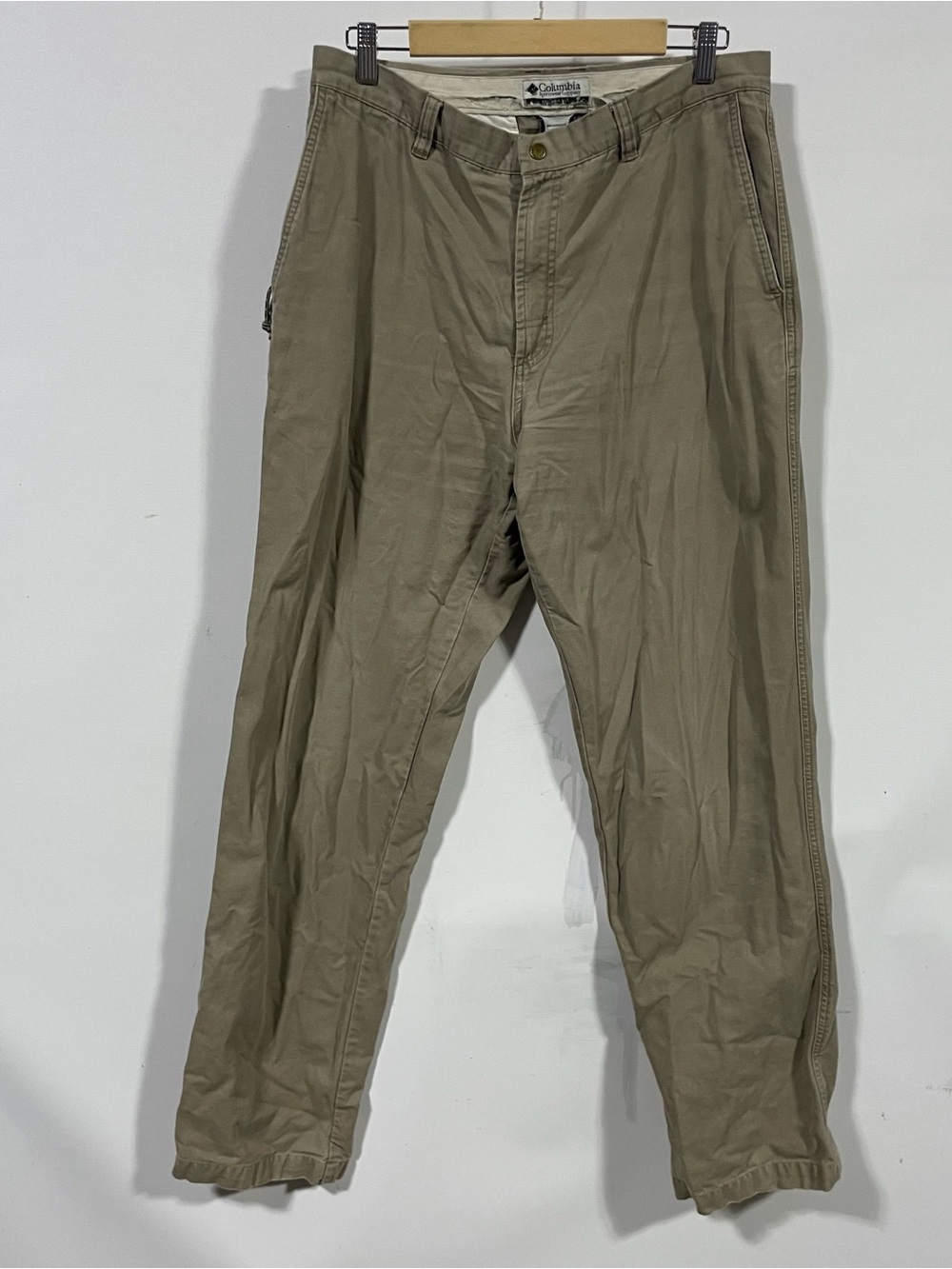 Columbia Men's Khaki Straight-Leg Chinos - Taupe
